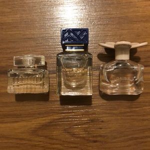 3 sample perfumes